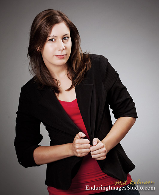 Senior portraita on location, Denville
