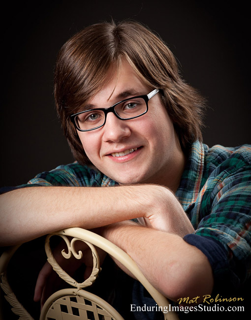 Senior portrait photography studio, Morris County