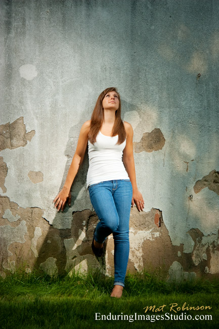 Senior portrait photography studio, Morris County