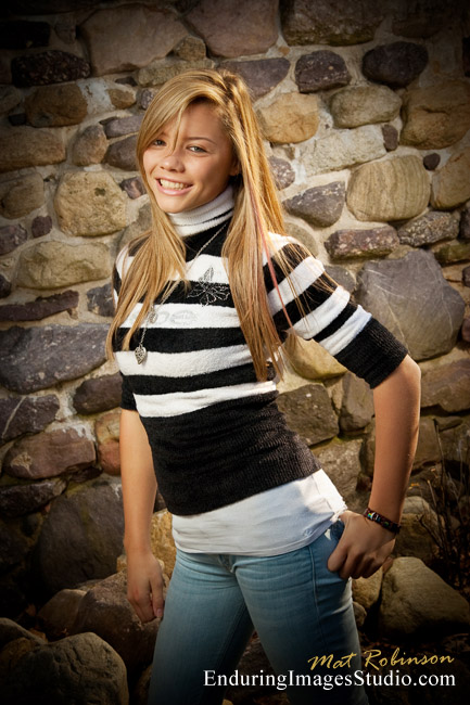 Senior portrait photographer, Morris County