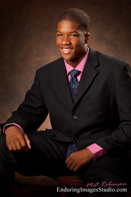 Senior portraita on location, Denville