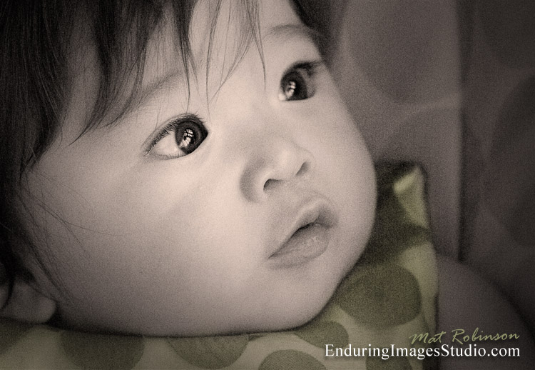 Natural light, candid portrait of child in window - taken in Parsippany, NJ by photographer, Mat Robinson