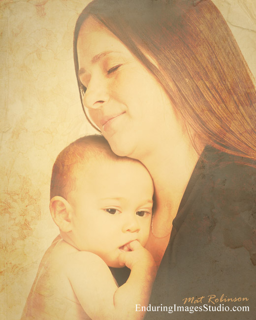 Initimate mother daughter, mother baby picture - portrait photographer