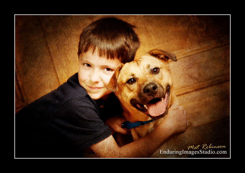 Dog portrait photographer