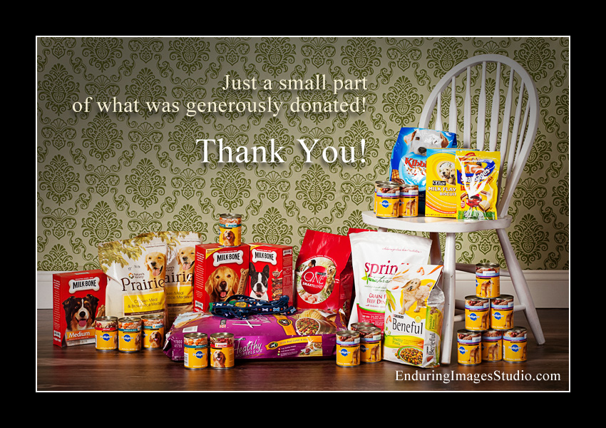 Food and supplies donated by our participants